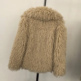 Plush Faux Fur Winter Coat