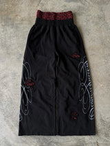 Men's Leopard Print Straight-Leg Sweatpants