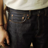 Red Tornado 55501 Relaxed Straight Fit Men's Raw Selvedge Jeans