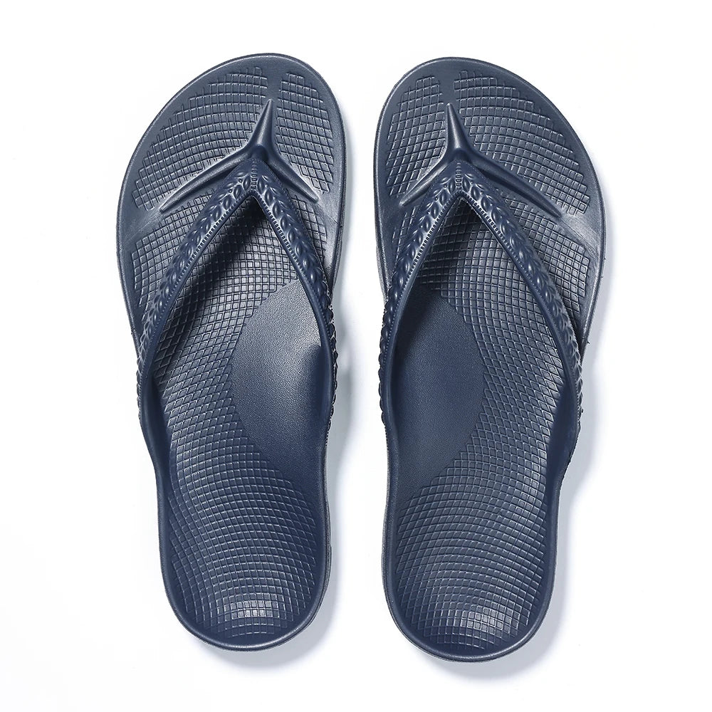 Crestar Women's Orthopedic Flip Flops Summer New EVA Sandals For Plantar Fasciitis Relief Comfort Unisex Non-slip Beach Slippers