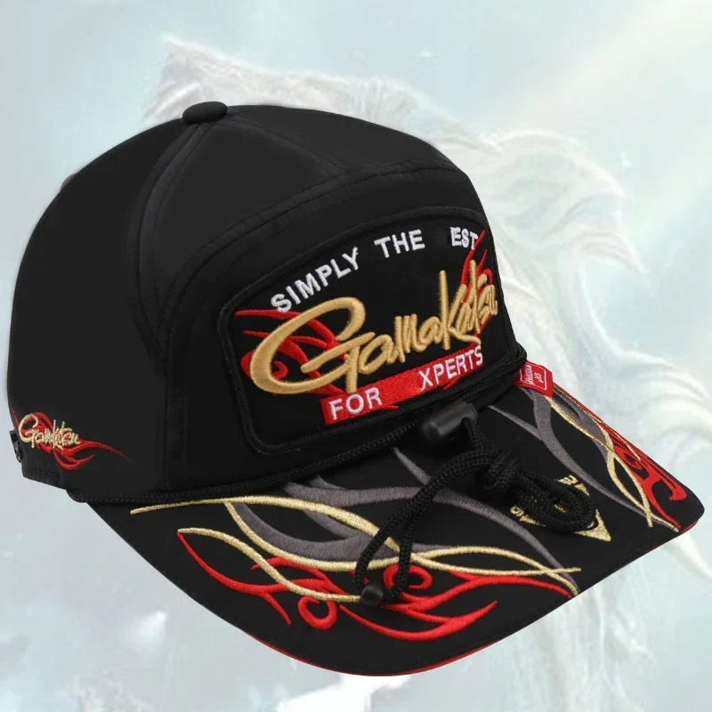 Gamakatsu Snapback Fishing Cap – Breathable & Adjustable
