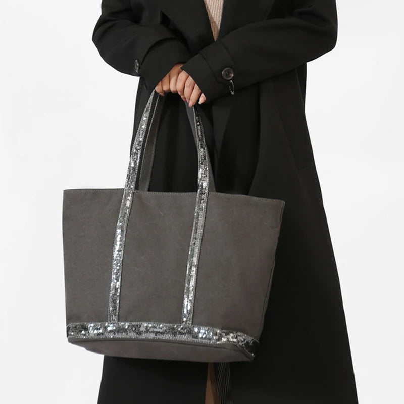 Women's Faux Suede Satchel Bag
