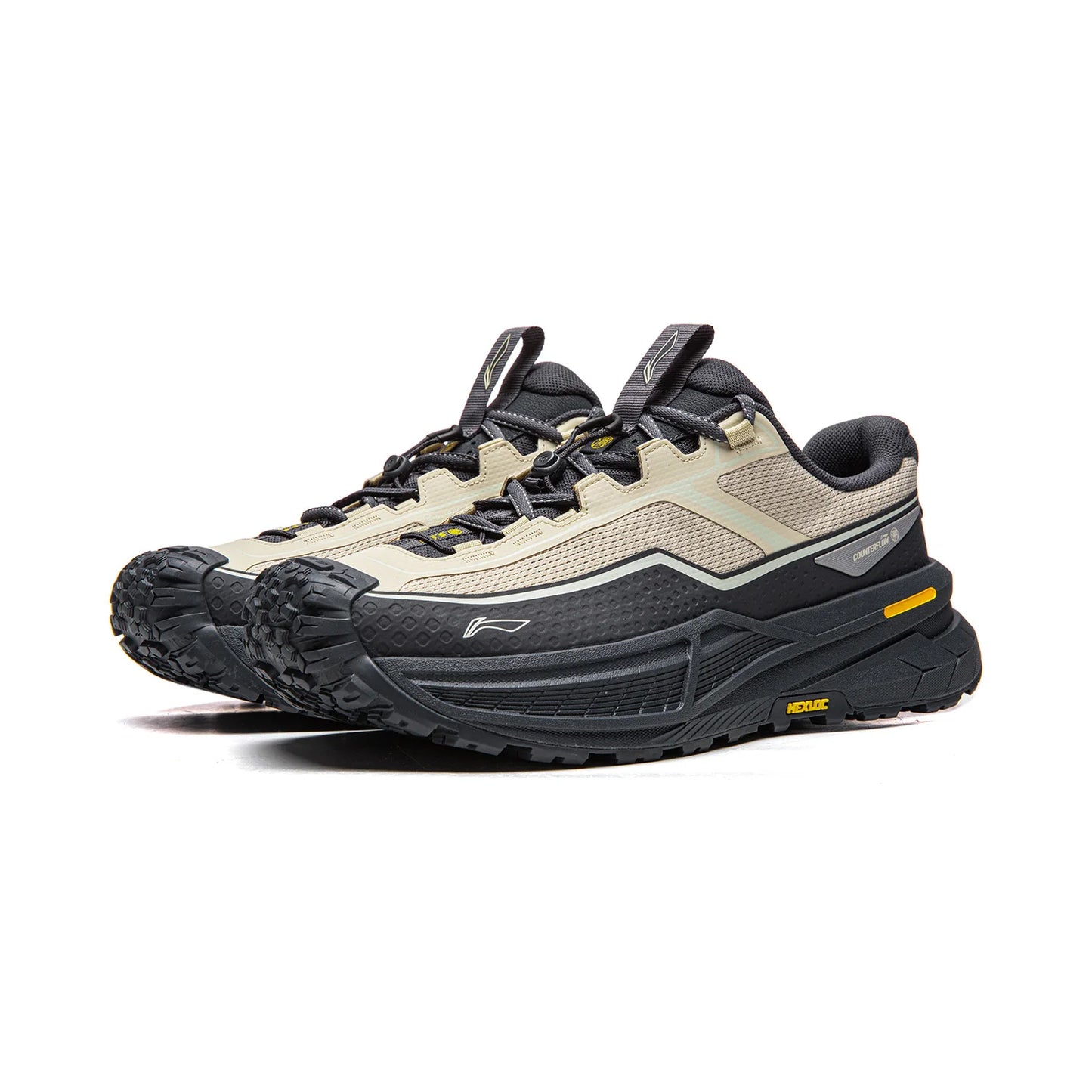 Li-Ning Unisex AXC RUSH 2 Outdoor Hiking Shoes BOOM Cushion Lightweight Springy Stable LiNing Anti-slip Sneakers AHTW003