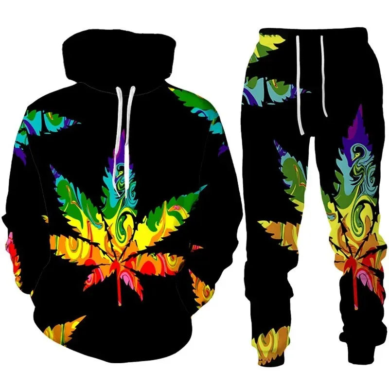 Men’s 3D Skull Print Pullover Hoodie