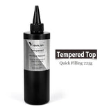 Venalisa Long Wear Tempered Top Coat Reinforce Gel Refill Package Soak Off UVLED Nail Gel Polish Big Volume 225g/30ml Base Gel