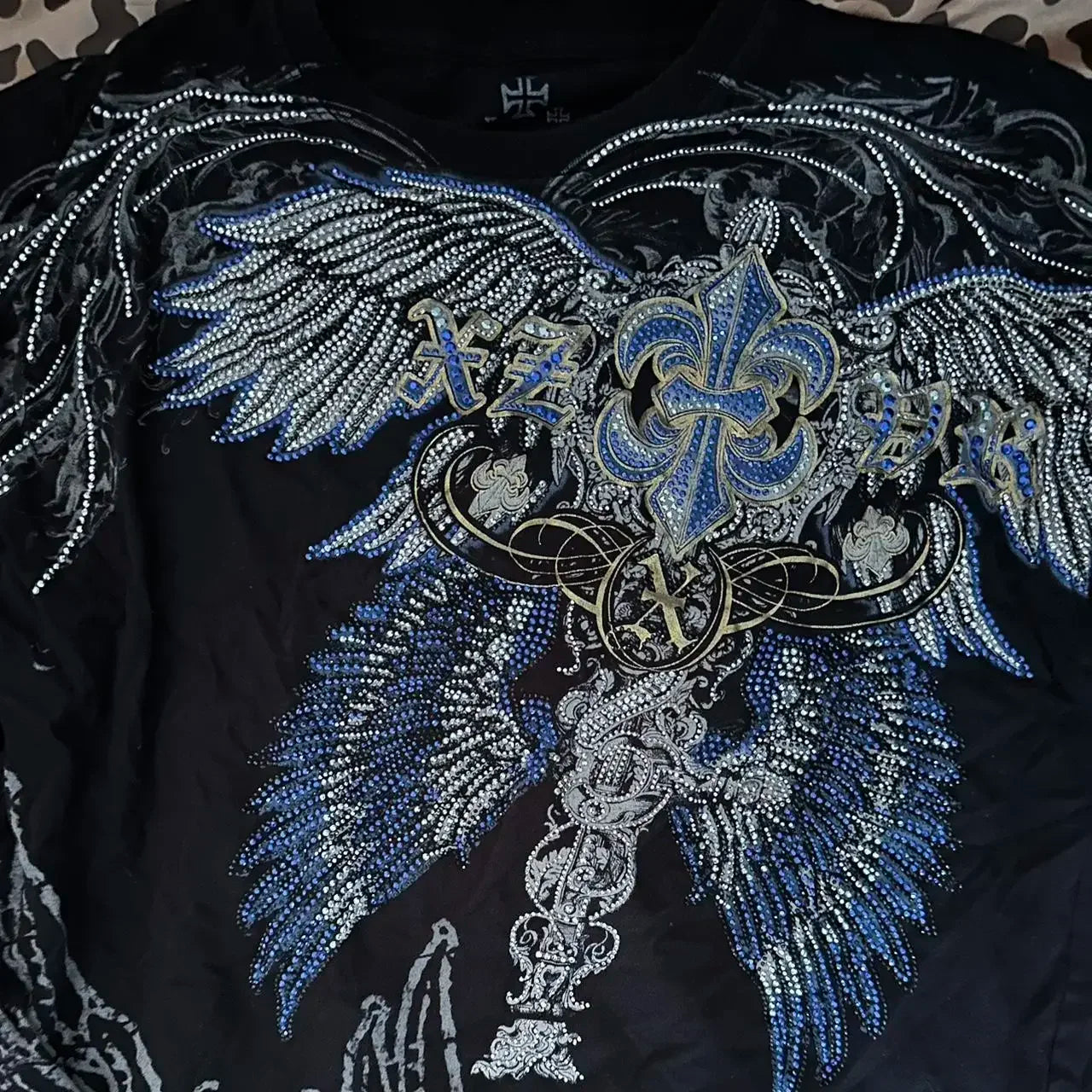 Y2K Gothic Skull Oversized Graphic Tee
