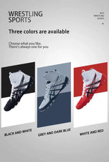 Men Wrestling Shoes Comfortable Male Wrestling Footwears Non Slip Boxing Shoes Lightweight