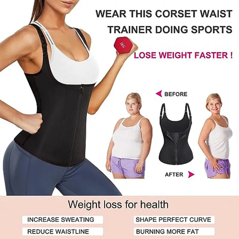 Women’s Neoprene Workout Sauna Vest