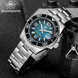 ADDIESDIVE 2025 New Men's Watch Diving 41mm Quartz Wristwatch 200m Waterproof Ceramic Bezel Super Luminous Swim Watch