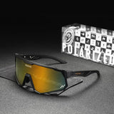 KDEAM High-End Sports Sunglasses Polarized Men's Cycling Glasses Dismountable TR90 Frame And Nose Pads Easy To Exchange