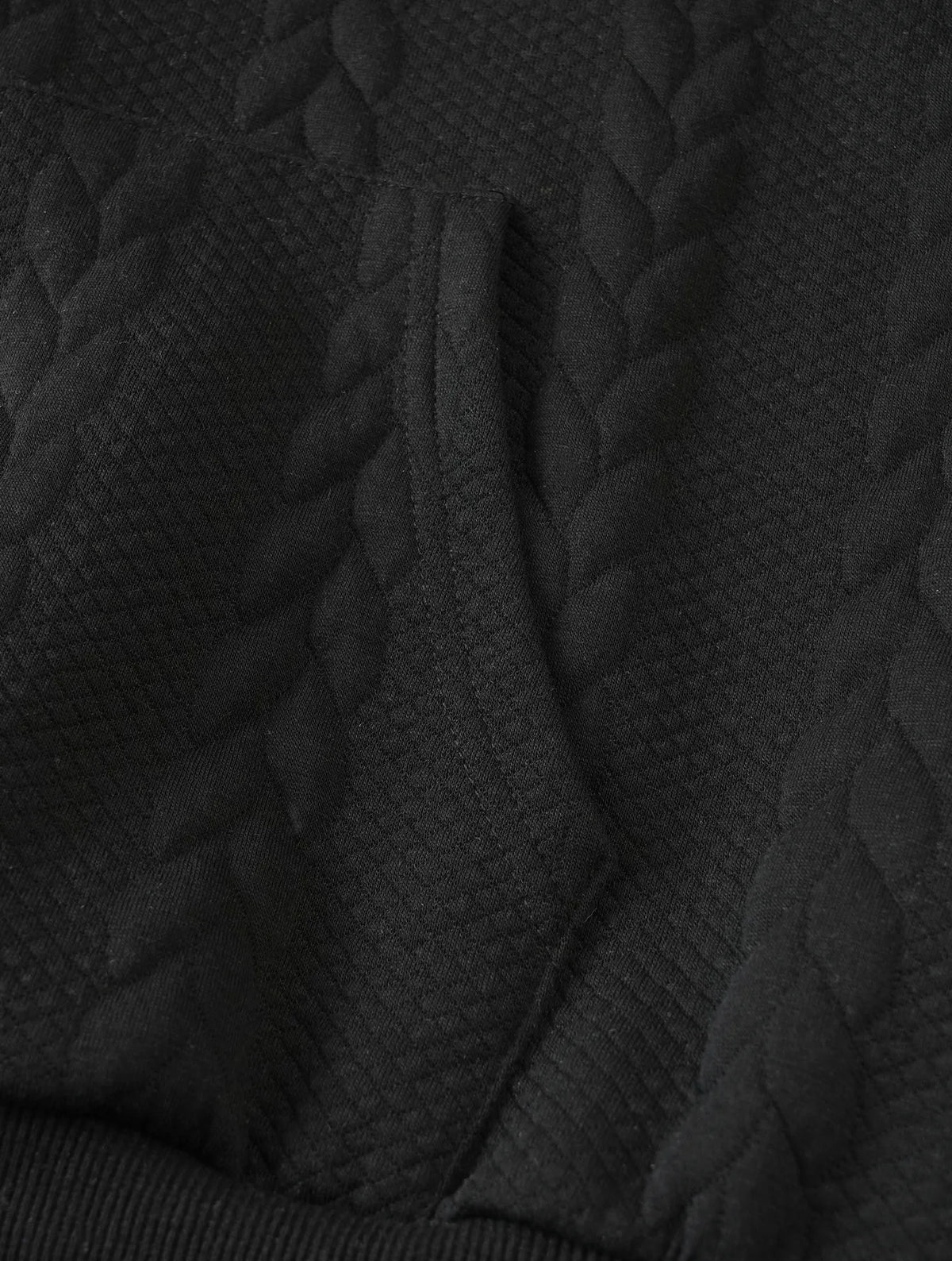 Men's Knit Zip-Up Hoodie