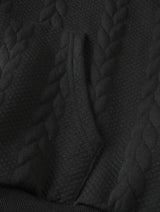 Men's Knit Zip-Up Hoodie