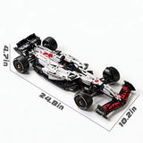 2026 NEW MK6025 Technical Classic Performance 1900+Pcs RB21 White Sports Car Building Blocks MOC DIY Assembly Model Boy Toy Gift