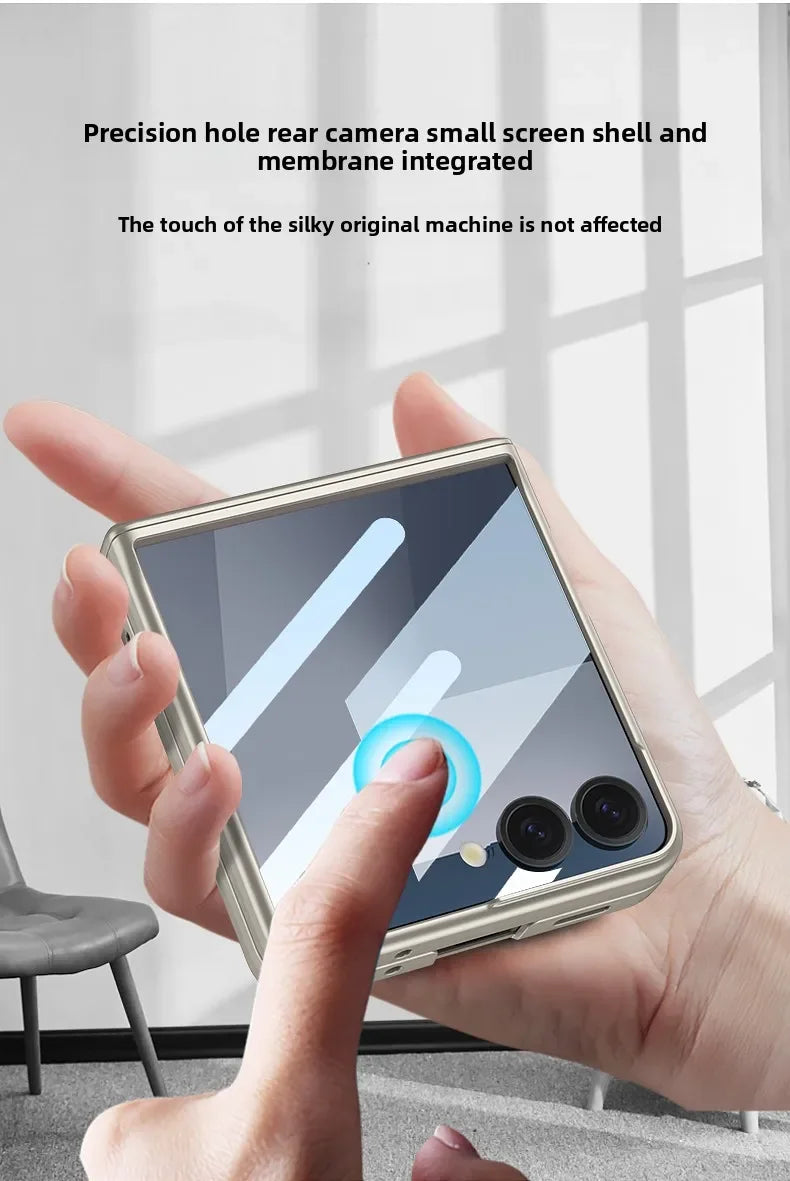 Samsung Galaxy Z Flip Magnetic Case with Hinge Protection