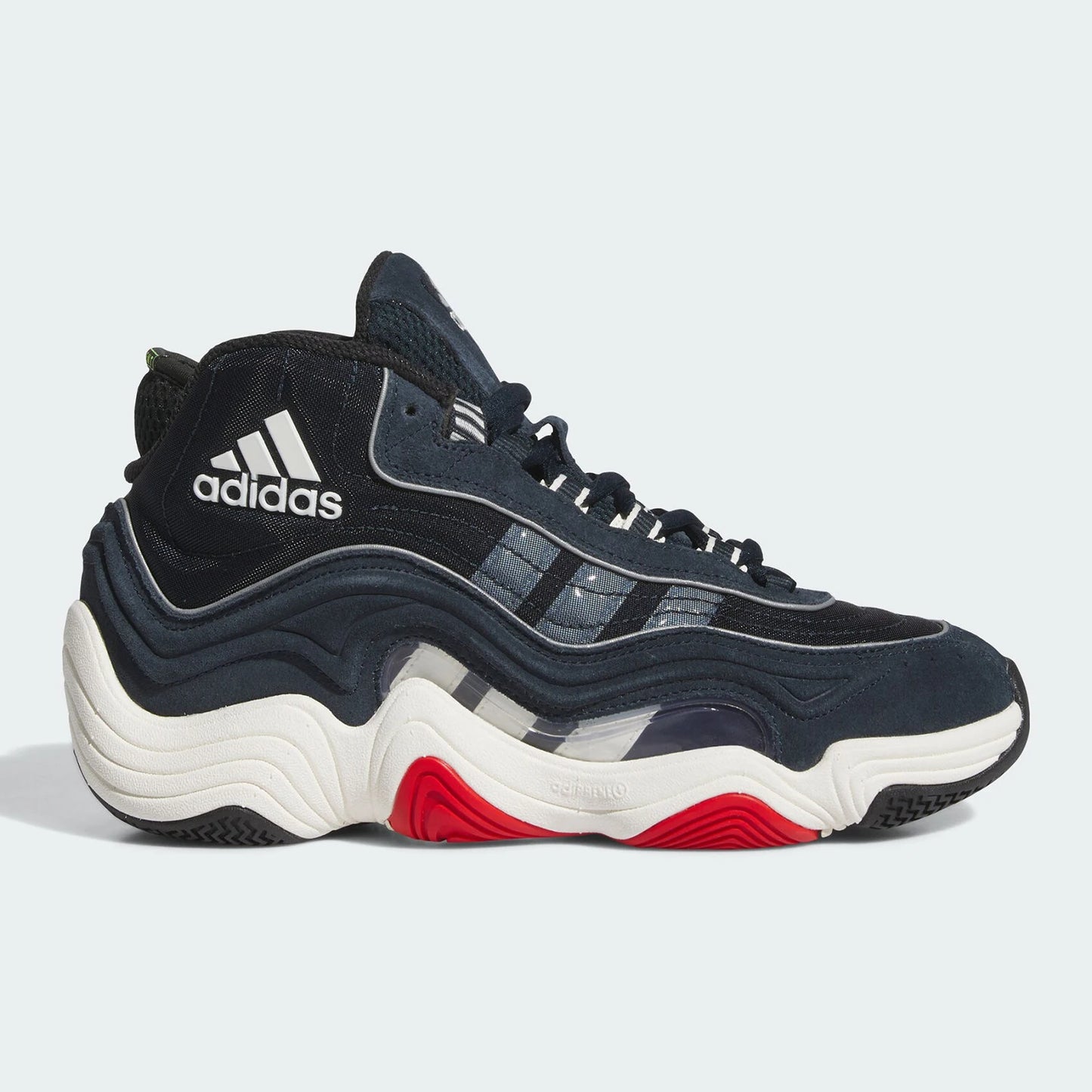 Adidas Official Genuine Three Stripes Men's Mid-Top Durable Cushioned Basketball Shoes IF2100