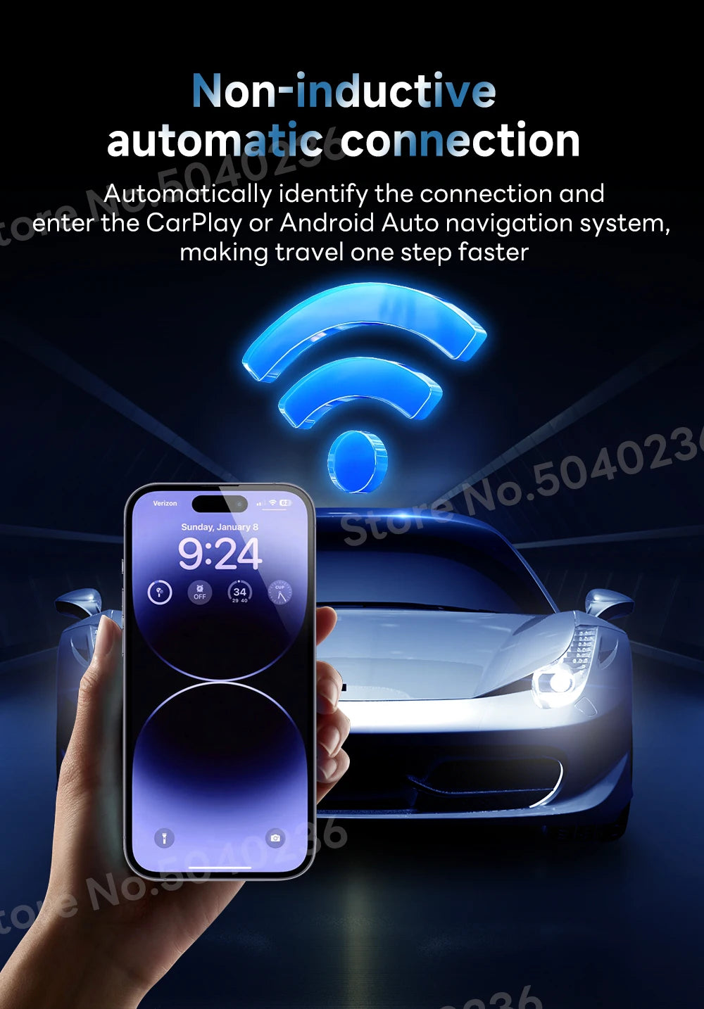 CarlinKit Wireless CarPlay & Android Auto Adapter