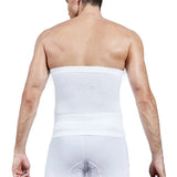 Mens Tummy Control Shapewear Compression Waist Cincher Slimming Body Shaper Belly Fat Girdle Stomach Band Back Support Belt