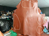 Women's Vegetable-Tanned Cowhide Leather Tote Bag
