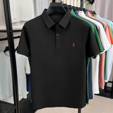 Pony Embroidered Men's Polo Shirt | Premium Summer Comfort