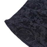 Women's High-Waist Mesh Lace Flare Pants