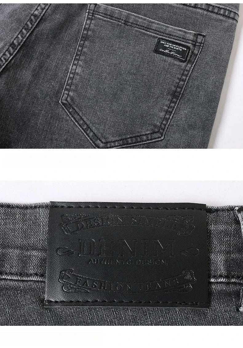 Men's Stretch Straight-Leg Jeans