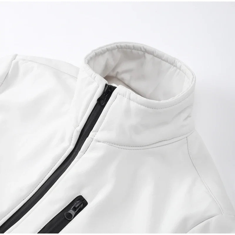 Waterproof Patchwork Ski Jumpsuit - Windproof Winter Overall