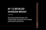HOURGLASS Vegan brush travel brush set includes 7 brushes for the eye and face with a bag gift box packaging