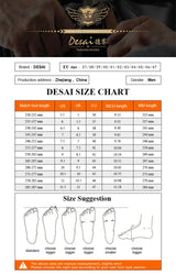 DESAI shoes men's leather shoes men's shoes casual shoes with light soft sole small white shoes men
