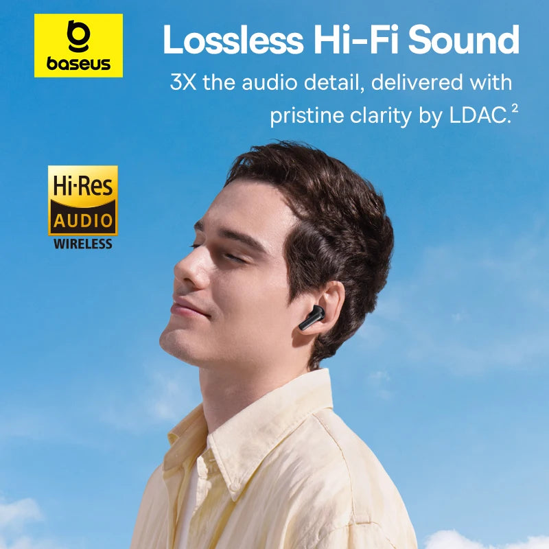 Baseus Bass EP10 Pro ANC Earbuds – Hi-Res LDAC Wireless