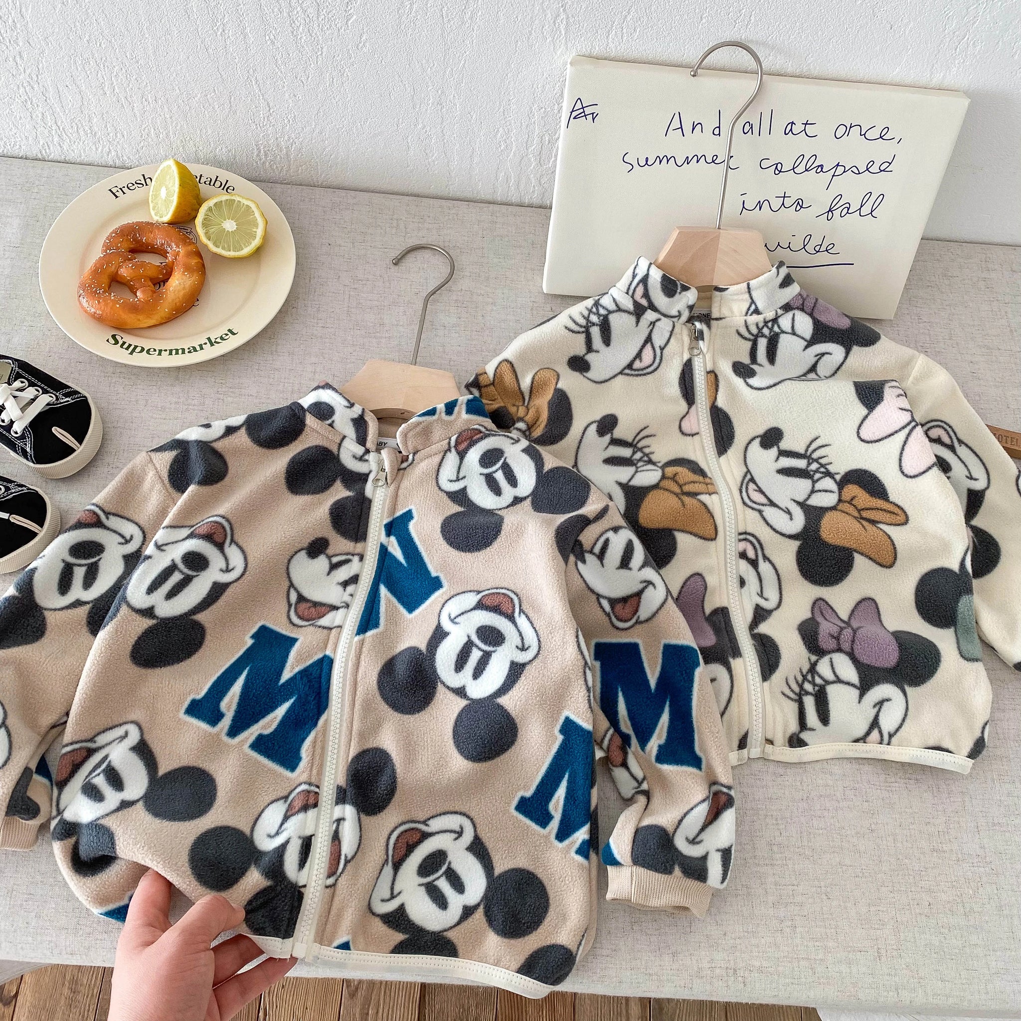 Mickey Print Kids' Lightweight Jacket