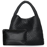Hand-Woven Leather Tote & Shopper