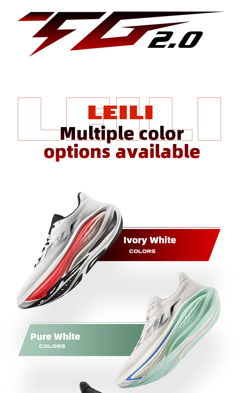 QIAODAN LEILI Men's Cushioned Running Shoes