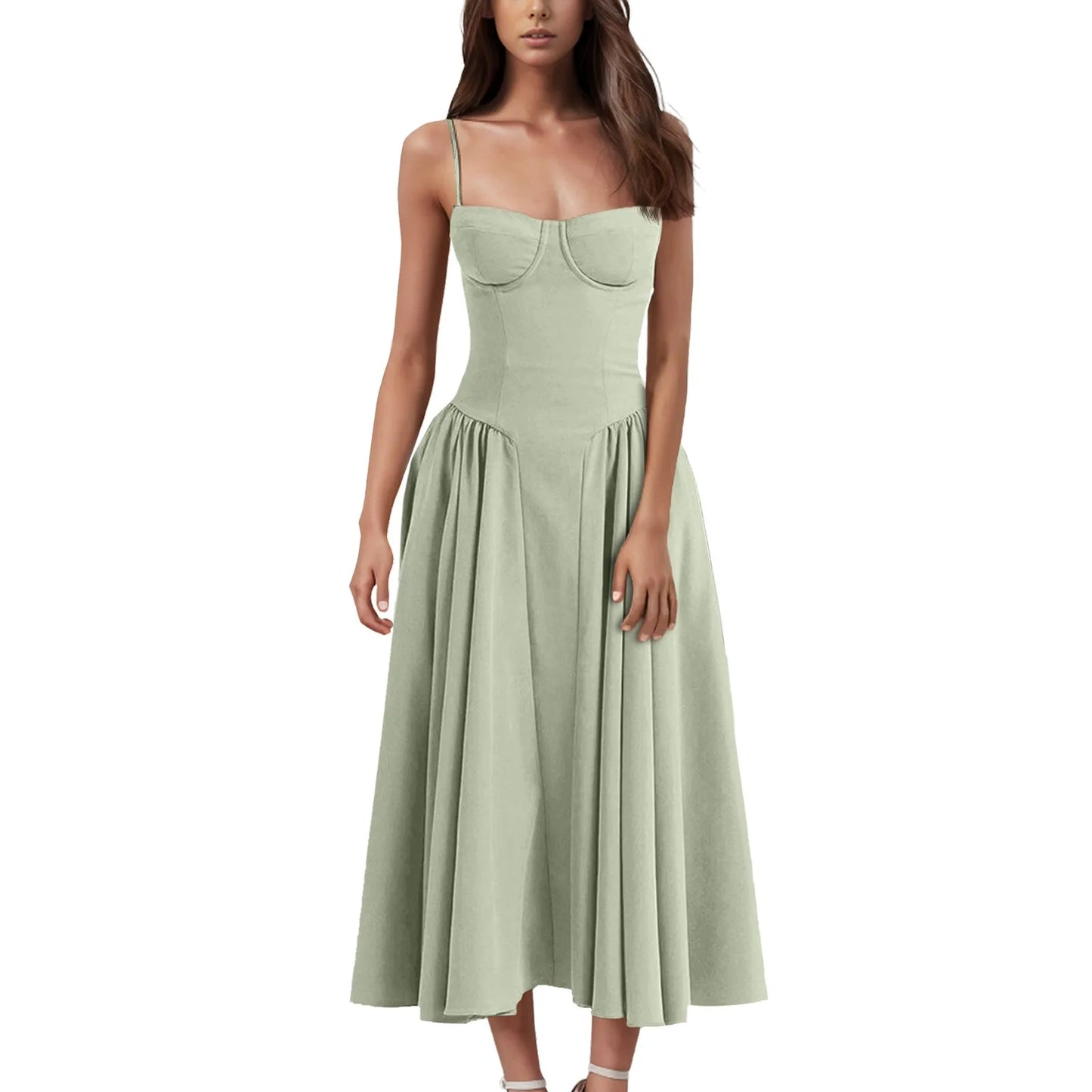 Enchanting Garden Party Midi Dress