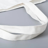 Dude, THIS IS A BAG Ukrain Canvas Graphic Shopping Bag for Lady Shopper Bag Letter Print Women Black White Shoulder Bag
