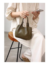 Women Real Leather Crossbody Bags Luxury Small Size Cute Handbag Soft Shoulder Bag 2024 New Arrival Designer Style