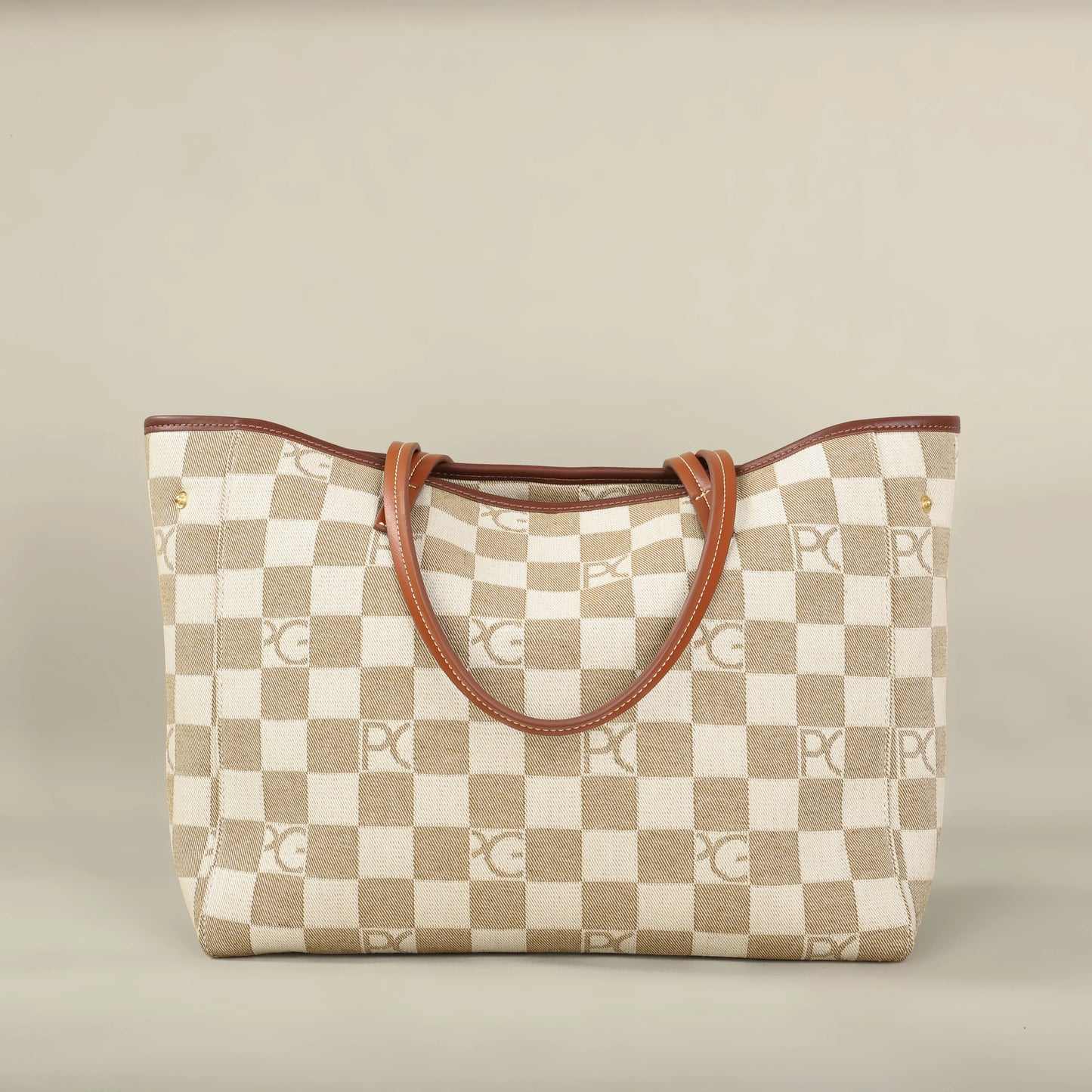 PG PATSY GARIS Luxury Brand Fashion Printed Women's Handbag 2026 Classic Commuting Multi functional Large Capacity Handbag