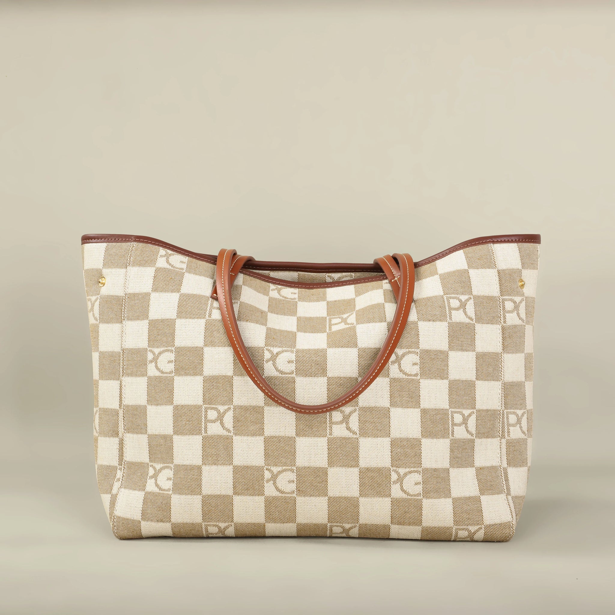 PG PATSY GARIS Luxury Brand Fashion Printed Women's Handbag 2026 Classic Commuting Multi functional Large Capacity Handbag