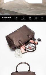 CHCH Women's Crossbody Bag Autumn Large Capacity Pillow Bag Hidden Blue Zipper Wide Shoulder Strap Travel Bag