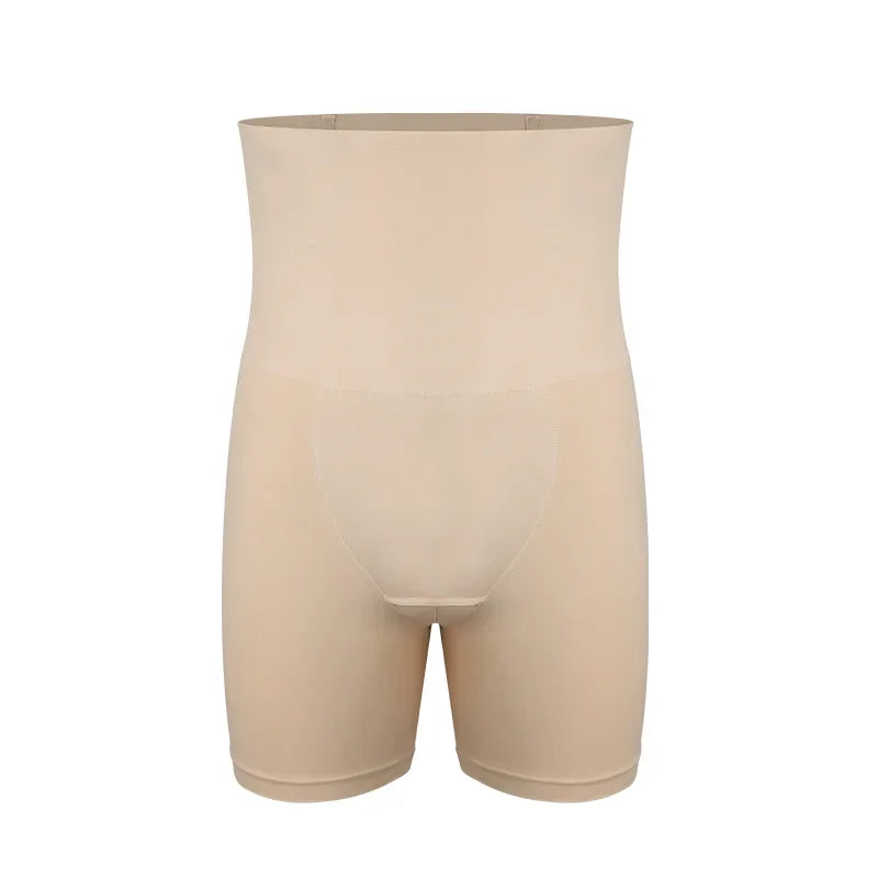 Men Slimming Brief High Waist Breathable 3D Pouch Underwear Tummy Control Boxer Belly Flat Shapewear Pant Compression Shorts