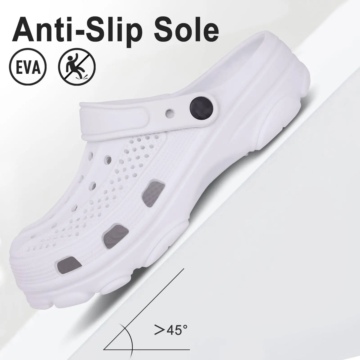 Asgard Garden Clogs for Women Fashion Unisex Comfort Slip-on Sandals with Arch Support Outdoor Mens Casual Quick-Dry Water Shoes