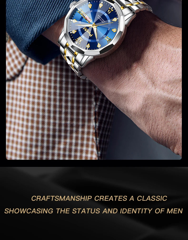 Men’s Dual Calendar Business Watch