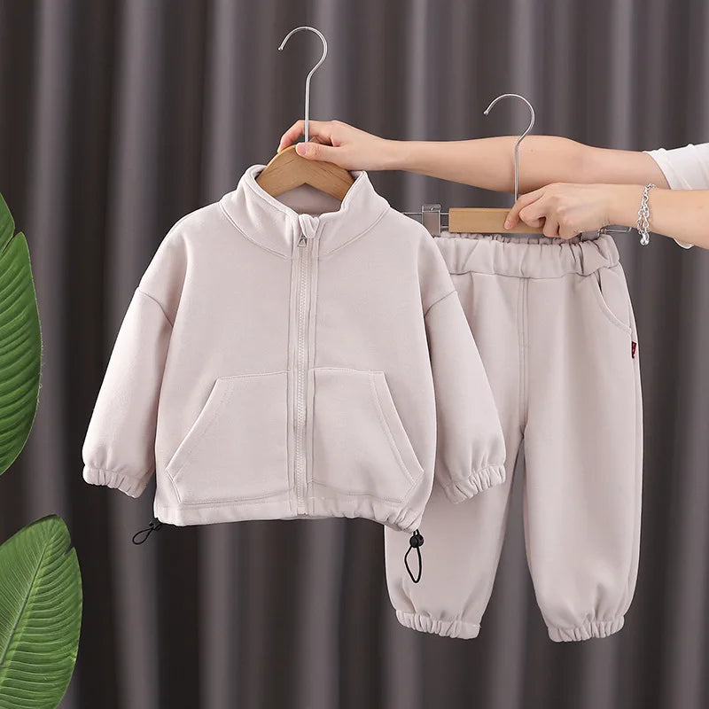 Kids' Winter Fleece 2-Piece Sport Suit