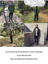 Maden Retro M65 Field Jacket – Men's Green Cotton Windbreaker