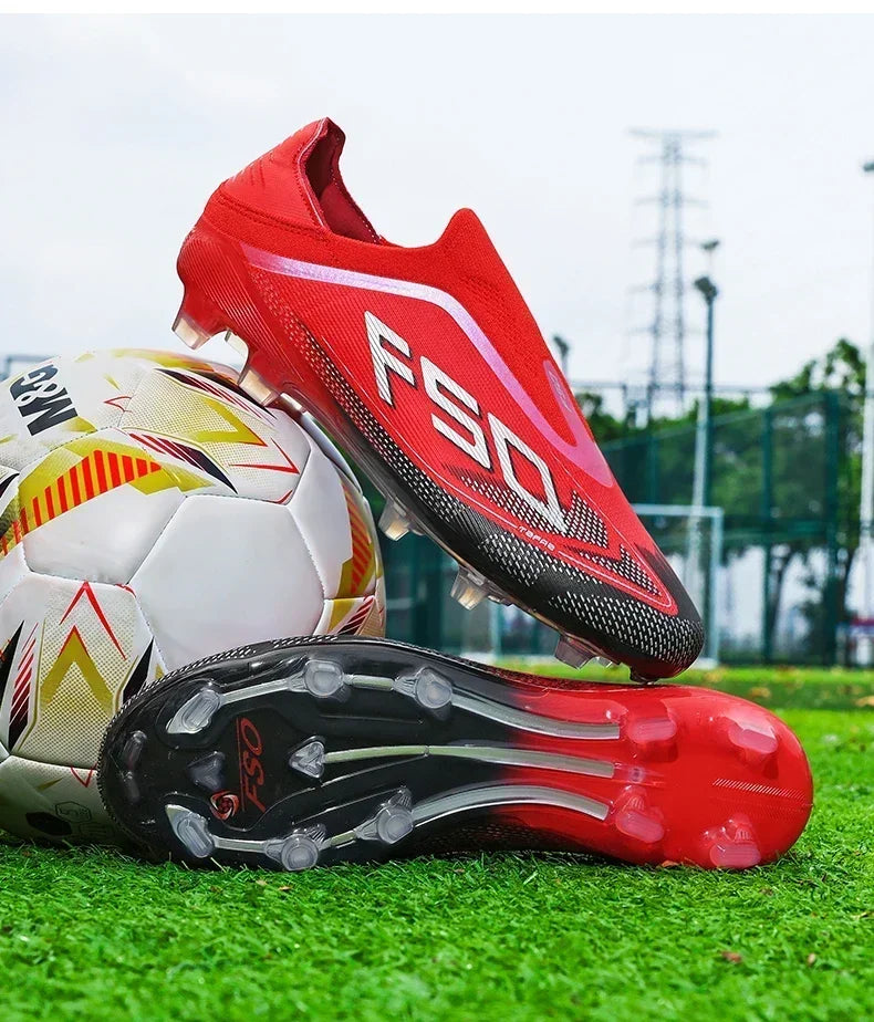 Men's Football Boots – Lace-Up Soccer Cleats