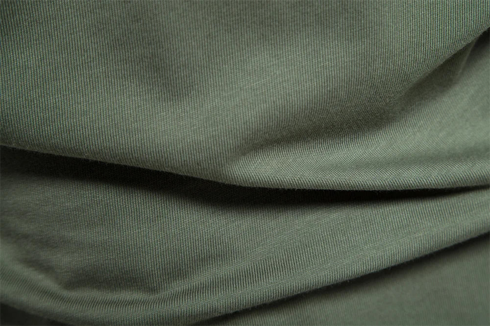 AIOPESON Embroidered Cotton Polo Shirt for Men