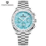 2026 New PAGANI DESIGN V5 Moon Men's Watches Top Luxury Quartz Watch For Men Chronograph Waterproof Sport Stainless Steel Clock