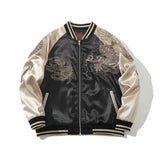 Dragon Embroidered Harajuku Jacket