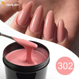 VENALISA Jelly Gel Large Volume 1L Jelly Nude Collection Not Burning Soak Off UV LED Soft Extension Gel Nail Gel Nail Manicure