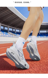 Men Marathon Running Shoes Carbon Plate Training Race Sports Outdoor Breathable Lightweight Women Comfortable Athletic Sneakers