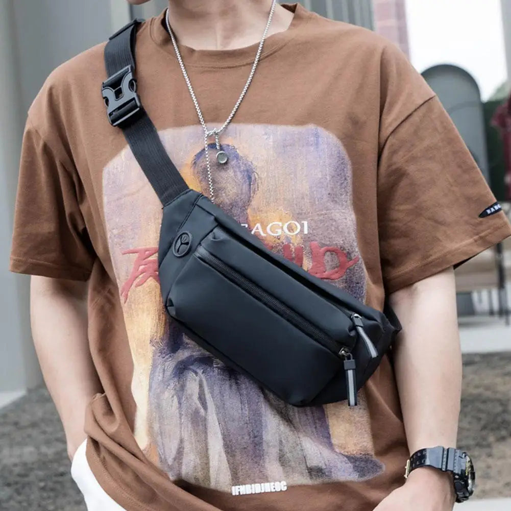 Men Women Waist Bag Pack Waterproof For Male Belt Pouch Belly Banana Ladies Kangaroo Bum Hip Husband Phone Work Purse Sack D5N0